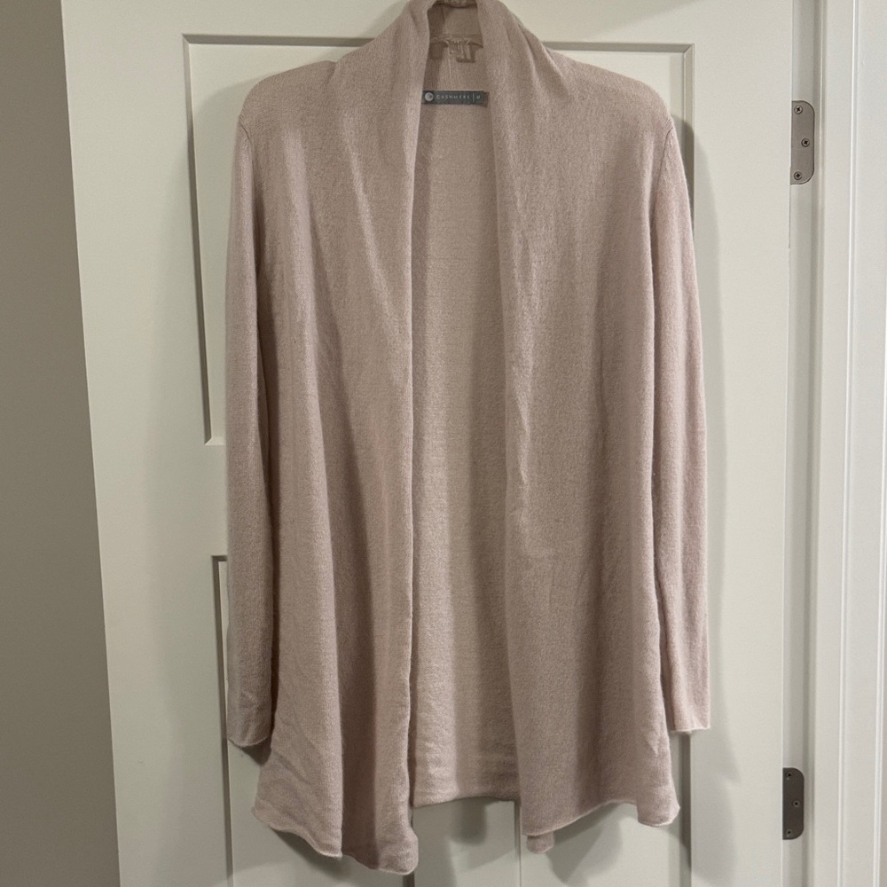 InCashmere Beige light weight Cardigan M